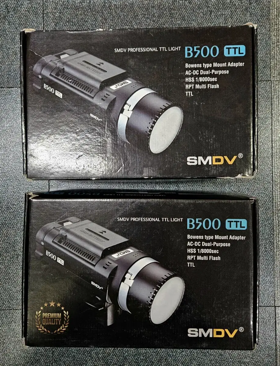 SMDV B500 TTL 스트로보 캐논 카메라조명 스튜디오조명 촬영플래쉬